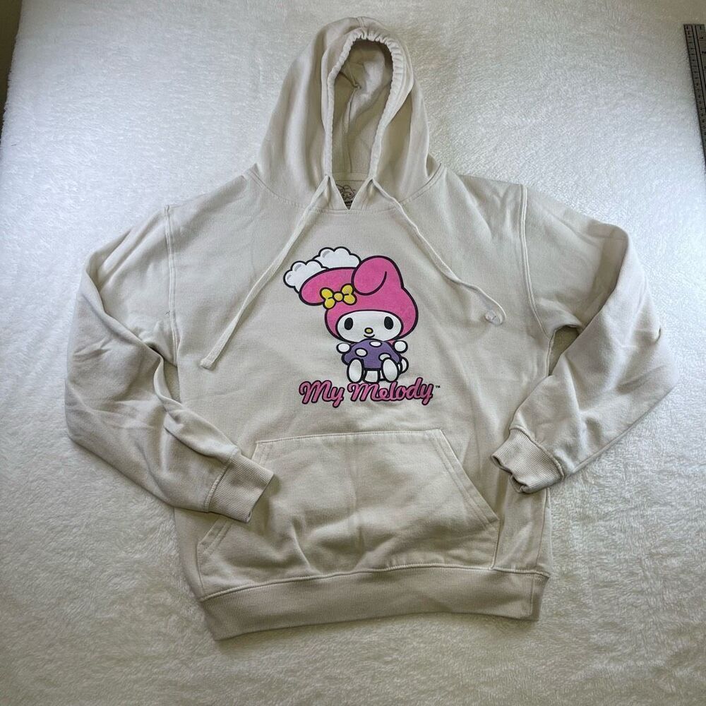 Sanrio My Melody Small Hoodie Pullover Cream Long Sleeve